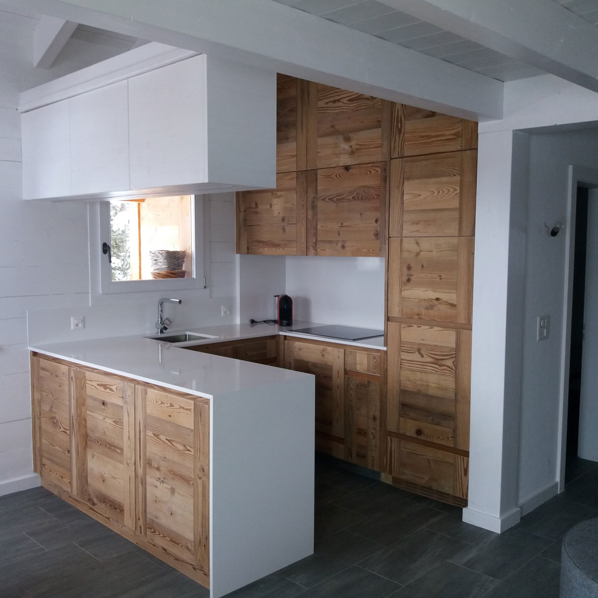 Cucine bardage montagna