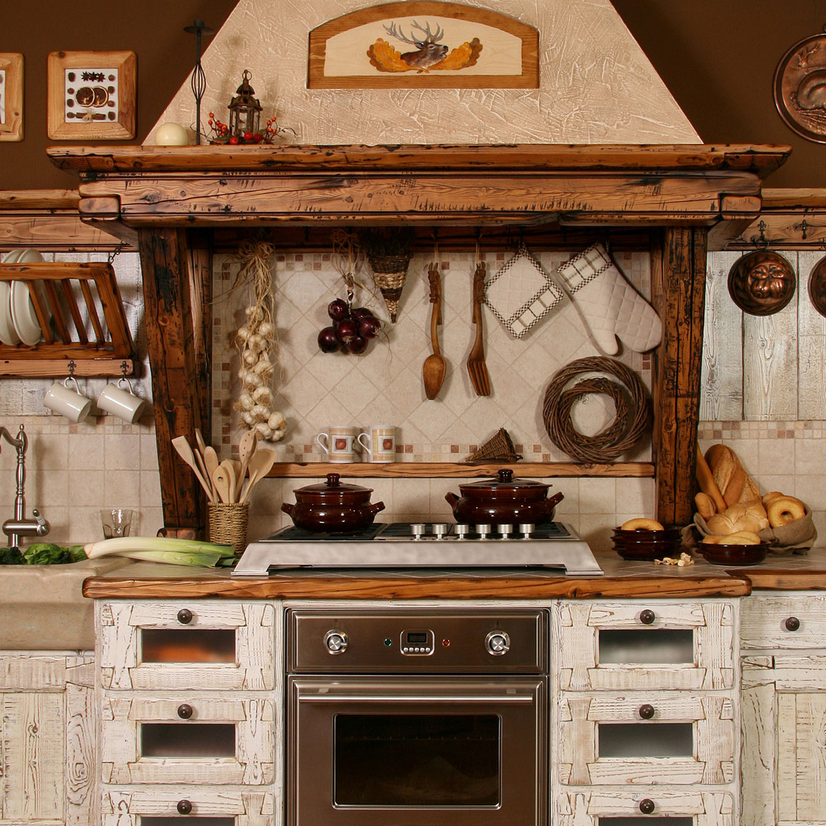 Cucine country classiche